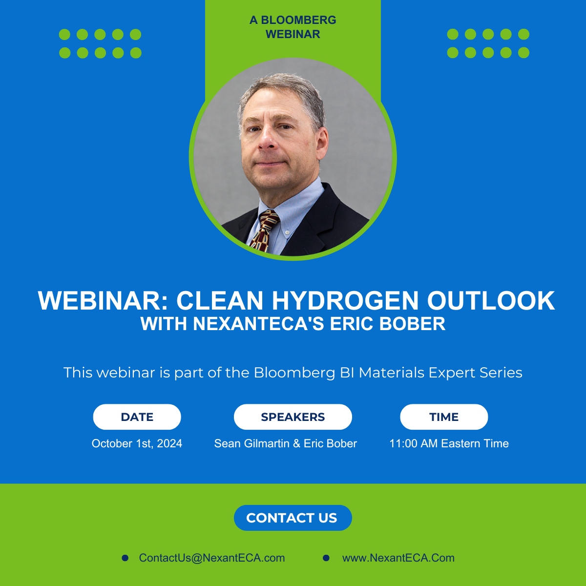 BI Materials Expert Series: Clean Hydrogen Outlook with NexantECA's Eric Bober