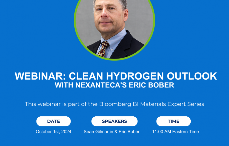 BI Materials Expert Series: Clean Hydrogen Outlook with NexantECA's Eric Bober