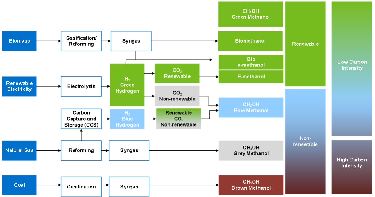 Primary Renewable-based Routes to Methanol 